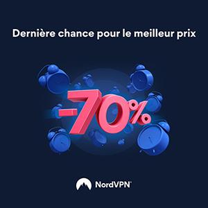 nordvpn NordVPN, derniers instants pour le VPN à -70%